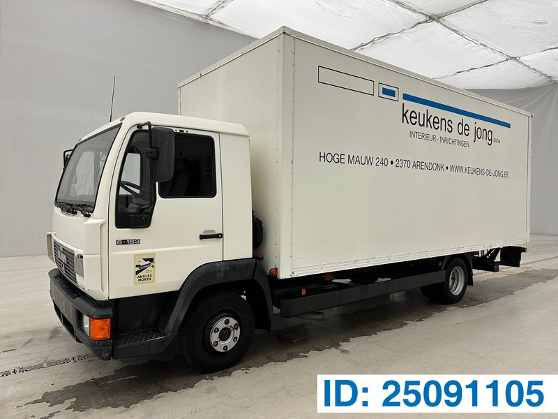 MAN 8.163 - Камион фургон: снимка 1 MAN 8.163 - Камион фургон: снимка 1