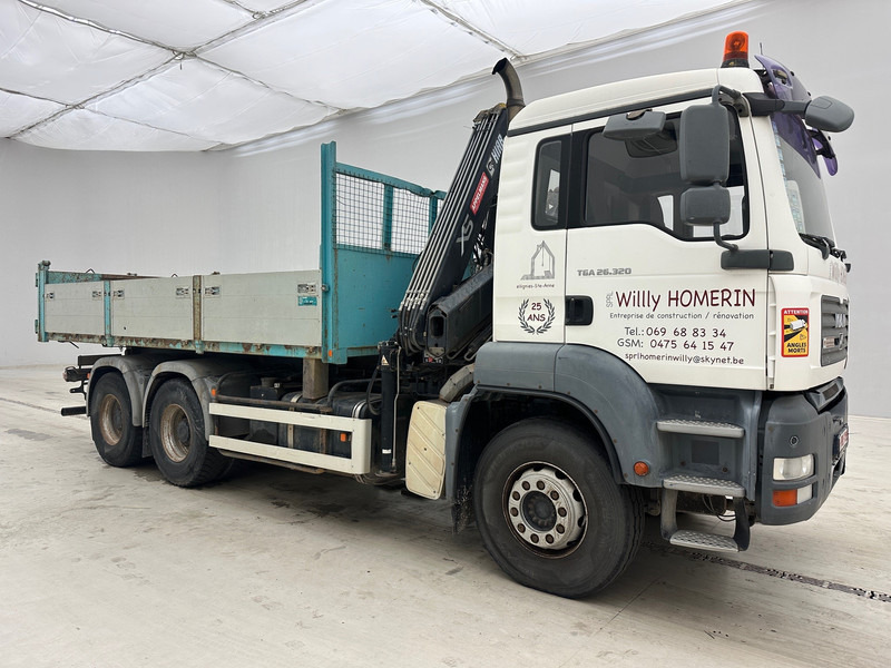 MAN TGA 26.320 - 6x4 - Самосвал камион, Камион с кран: снимка 3 MAN TGA 26.320 - 6x4 - Самосвал камион, Камион с кран: снимка 3