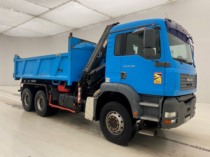 MAN TGA 26.363 - 6x4 - Самосвал камион, Камион с кран: снимка 3 MAN TGA 26.363 - 6x4 - Самосвал камион, Камион с кран: снимка 3