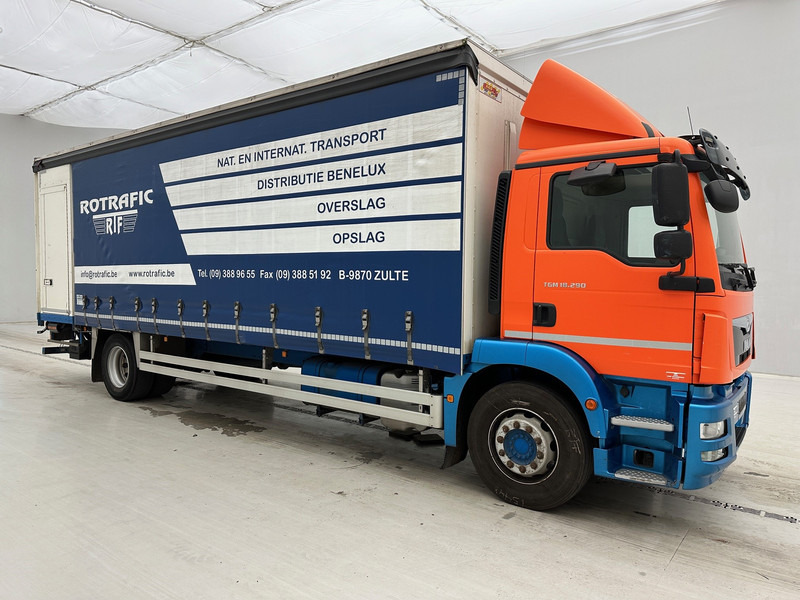 MAN TGM 18.290 - Камион с брезент: снимка 3 MAN TGM 18.290 - Камион с брезент: снимка 3