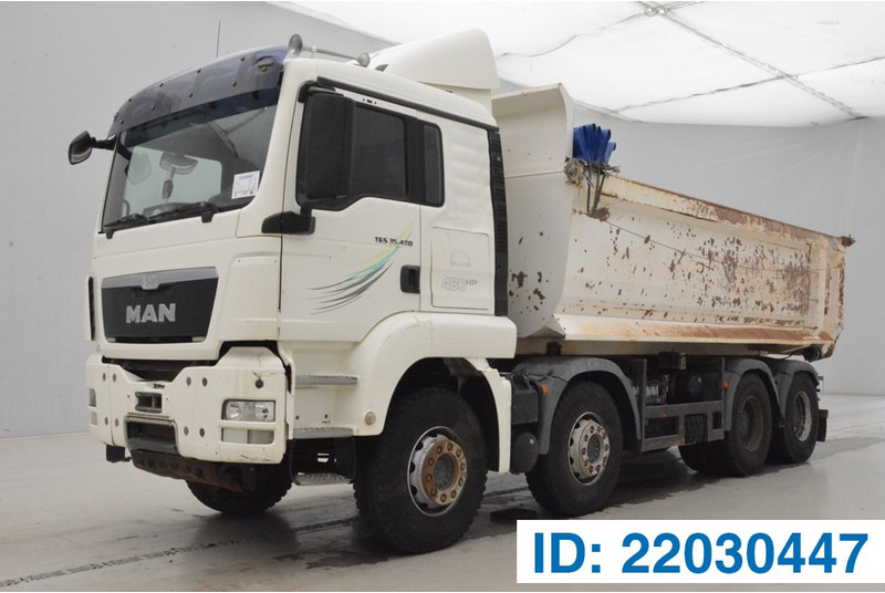 MAN TGS 35.480 - 8x4 - NON-EU - Самосвал камион: снимка 1 MAN TGS 35.480 - 8x4 - NON-EU - Самосвал камион: снимка 1