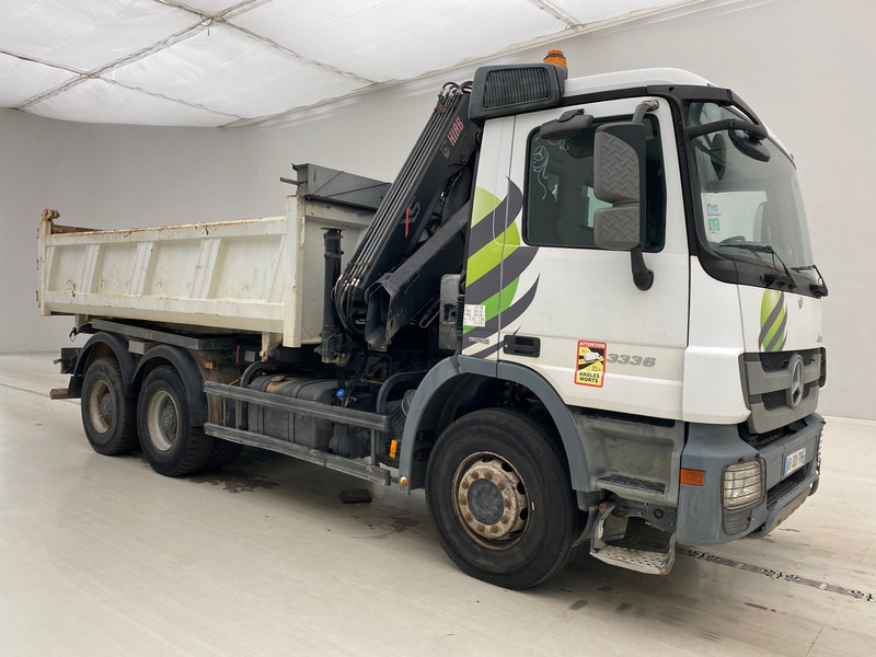 Mercedes-Benz Actros 3336 - 6x4 - Самосвал камион, Камион с кран: снимка 3 Mercedes-Benz Actros 3336 - 6x4 - Самосвал камион, Камион с кран: снимка 3