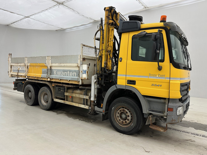 Mercedes-Benz Actros 3336 - 6x4 - Самосвал камион, Камион с кран: снимка 3 Mercedes-Benz Actros 3336 - 6x4 - Самосвал камион, Камион с кран: снимка 3