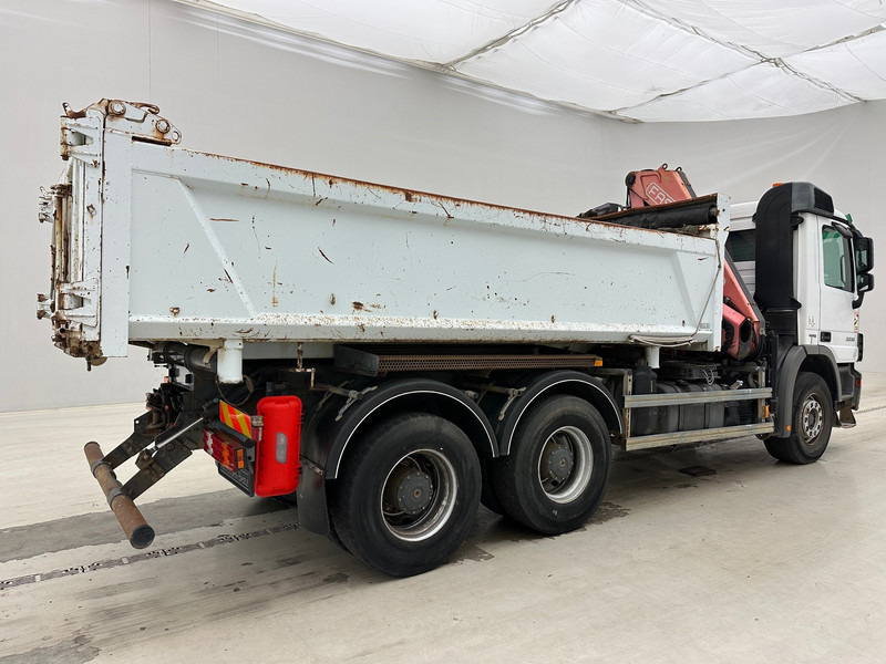 Mercedes-Benz Actros 3336 - 6x4 - Самосвал камион, Камион с кран: снимка 4 Mercedes-Benz Actros 3336 - 6x4 - Самосвал камион, Камион с кран: снимка 4