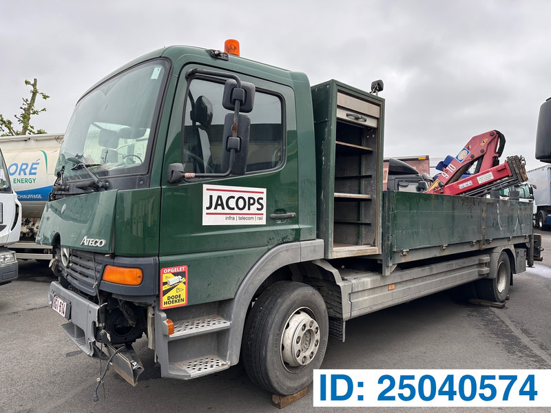 Mercedes-Benz Atego 1523 - Бордови камион, Камион с кран: снимка 1 Mercedes-Benz Atego 1523 - Бордови камион, Камион с кран: снимка 1