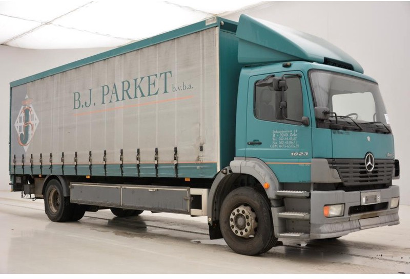 Mercedes-Benz Atego 1823 - damaged engine* - Камион с брезент: снимка 3 Mercedes-Benz Atego 1823 - damaged engine* - Камион с брезент: снимка 3