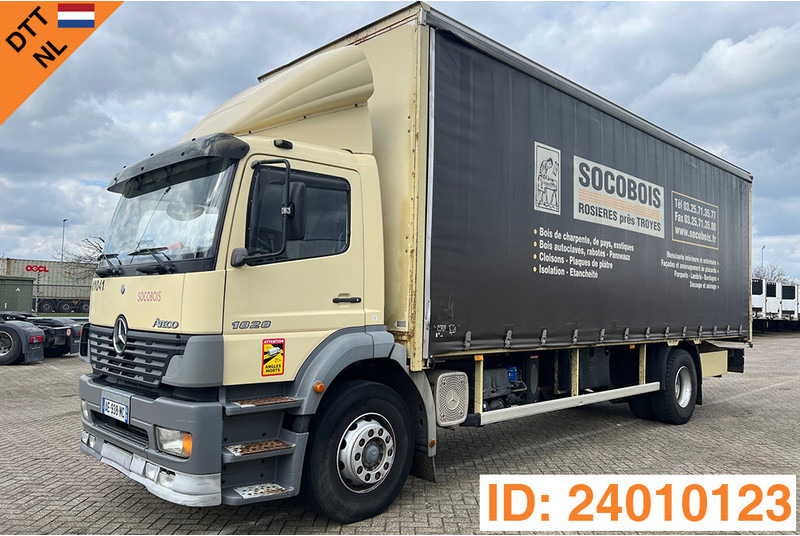 Mercedes-Benz Atego 1828 - Камион с брезент: снимка 1 Mercedes-Benz Atego 1828 - Камион с брезент: снимка 1