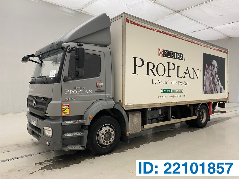 Mercedes-Benz Axor 1833 - Камион фургон: снимка 1 Mercedes-Benz Axor 1833 - Камион фургон: снимка 1