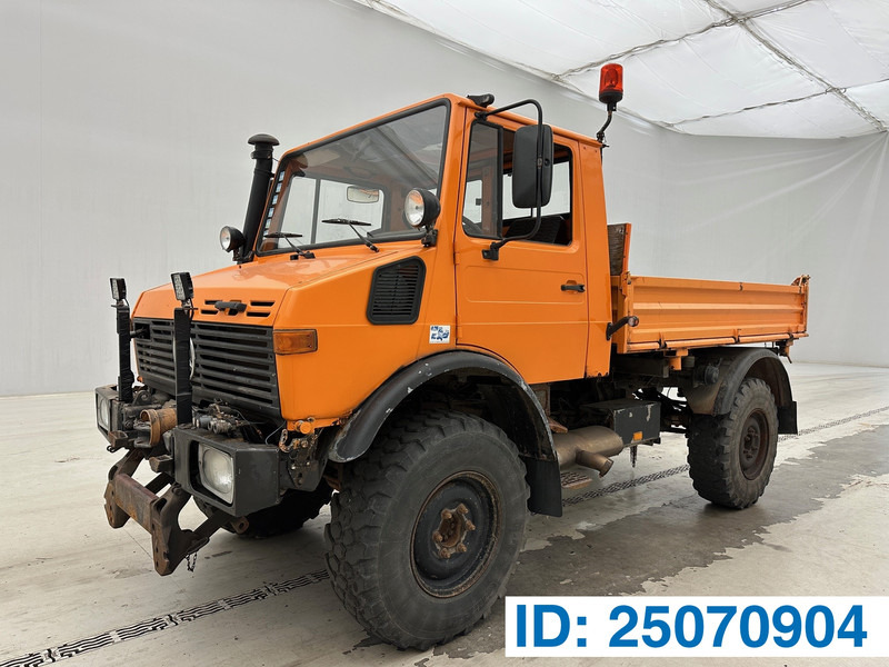 Mercedes-Benz Unimog U427 - 4x4 - Самосвал камион: снимка 1 Mercedes-Benz Unimog U427 - 4x4 - Самосвал камион: снимка 1
