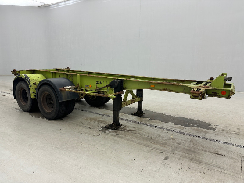 Pacton Skelet 20 ft - Контейнеровоз/ Сменна каросерия полуремарке: снимка 3 Pacton Skelet 20 ft - Контейнеровоз/ Сменна каросерия полуремарке: снимка 3