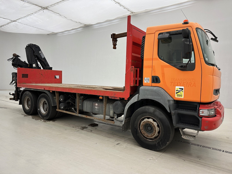 Renault Kerax 360 - 6x4 - Бордови камион, Камион с кран: снимка 3 Renault Kerax 360 - 6x4 - Бордови камион, Камион с кран: снимка 3