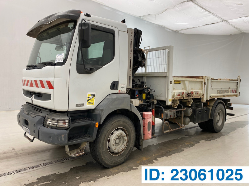 Renault Kerax 370 DCi - Самосвал камион, Камион с кран: снимка 1 Renault Kerax 370 DCi - Самосвал камион, Камион с кран: снимка 1
