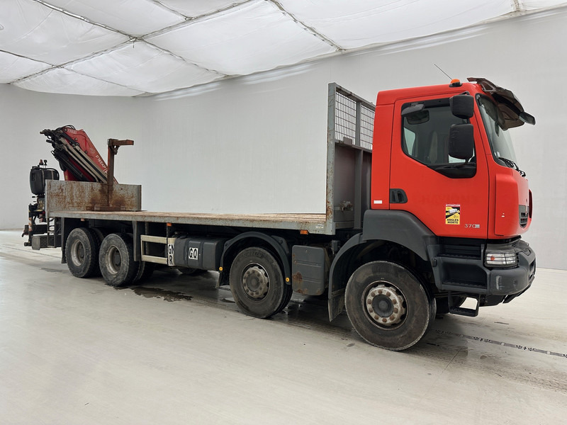 Renault Kerax 370 DXi - 8x4 - Бордови камион, Камион с кран: снимка 3 Renault Kerax 370 DXi - 8x4 - Бордови камион, Камион с кран: снимка 3