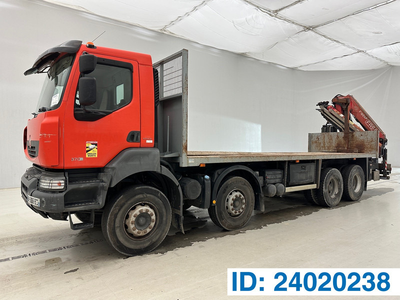 Renault Kerax 370 DXi - 8x4 - Бордови камион, Камион с кран: снимка 1 Renault Kerax 370 DXi - 8x4 - Бордови камион, Камион с кран: снимка 1