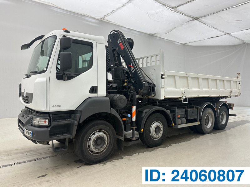 Renault Kerax 460 DXi - 8x4 - Самосвал камион, Камион с кран: снимка 1 Renault Kerax 460 DXi - 8x4 - Самосвал камион, Камион с кран: снимка 1