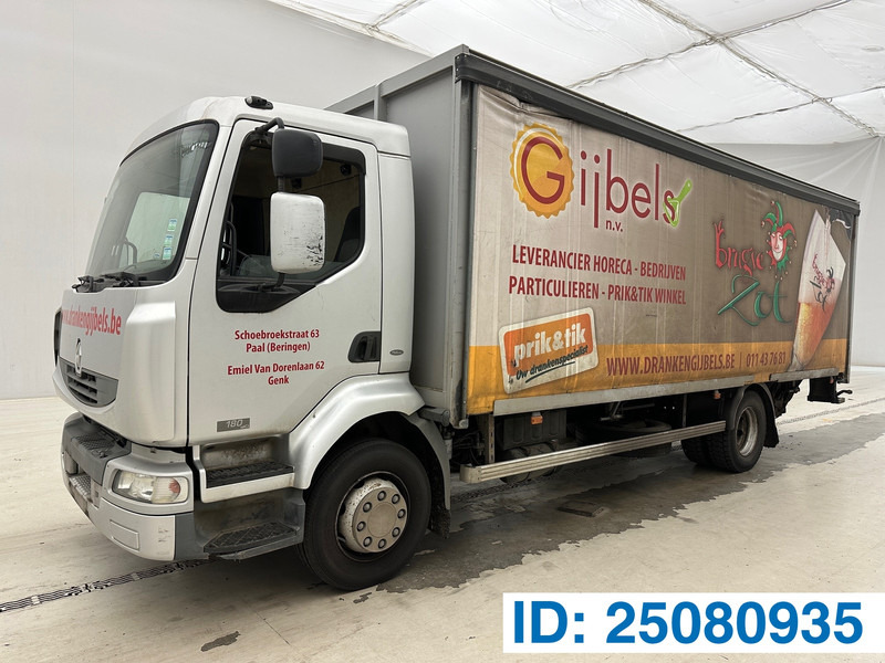 Renault Midlum 180 DCi - Камион с брезент: снимка 1 Renault Midlum 180 DCi - Камион с брезент: снимка 1