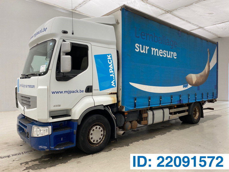 Renault Premium 450 DXi - Камион с брезент: снимка 1 Renault Premium 450 DXi - Камион с брезент: снимка 1