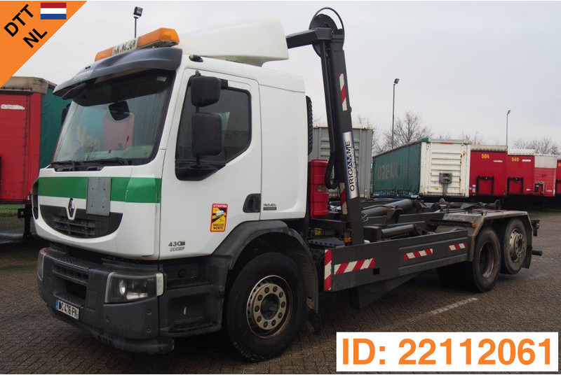Renault Premium Lander 430 DXi - 6x28 - Мултилифт с кука камион: снимка 1 Renault Premium Lander 430 DXi - 6x28 - Мултилифт с кука камион: снимка 1