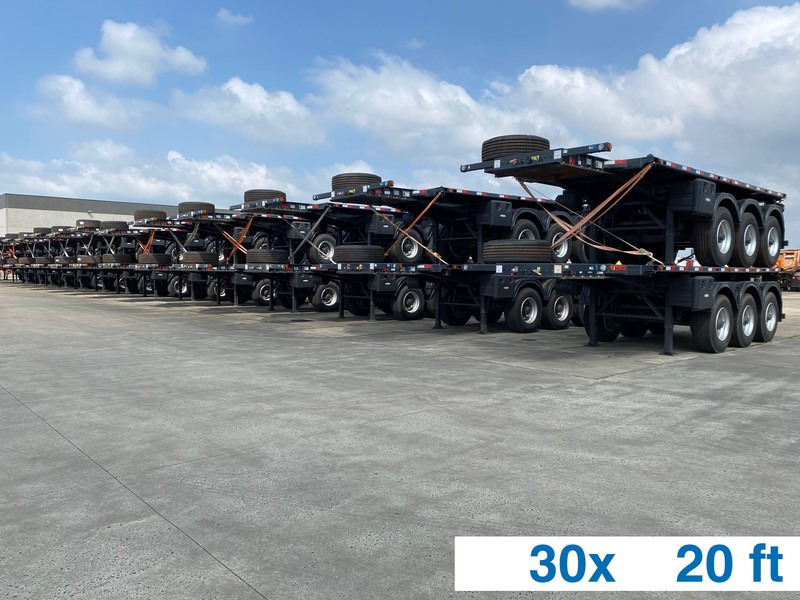 SERGOMEL Chassis/Plateau 20FT - NEW* - Контейнеровоз/ Сменна каросерия полуремарке: снимка 1 SERGOMEL Chassis/Plateau 20FT - NEW* - Контейнеровоз/ Сменна каросерия полуремарке: снимка 1