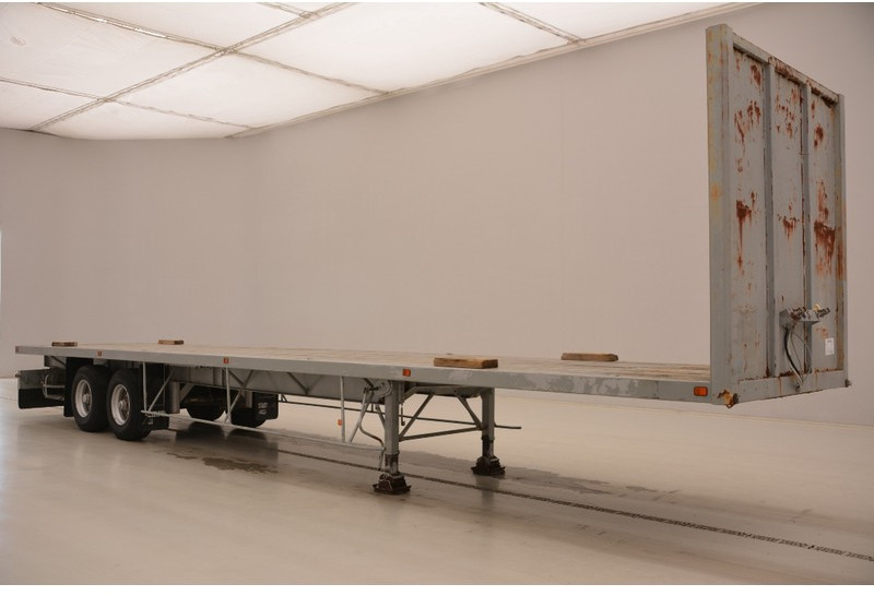 Samro Plateau - Бордово полуремарке/ Платформа: снимка 3 Samro Plateau - Бордово полуремарке/ Платформа: снимка 3