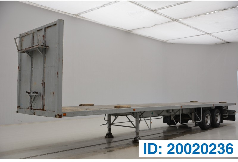 Samro Plateau - Бордово полуремарке/ Платформа: снимка 1 Samro Plateau - Бордово полуремарке/ Платформа: снимка 1