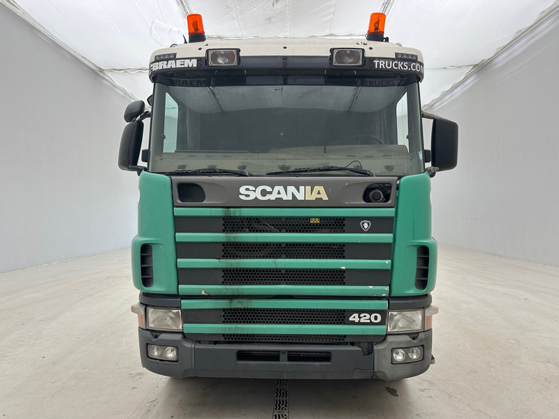 Scania R124.420 - 6x4 - Мултилифт с кука камион: снимка 2 Scania R124.420 - 6x4 - Мултилифт с кука камион: снимка 2