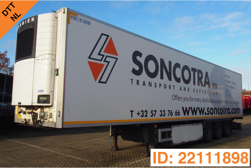 TURBO'S HOET Fridge semi-trailer* - Рефрижератор полуремарке: снимка 1 TURBO'S HOET Fridge semi-trailer* - Рефрижератор полуремарке: снимка 1