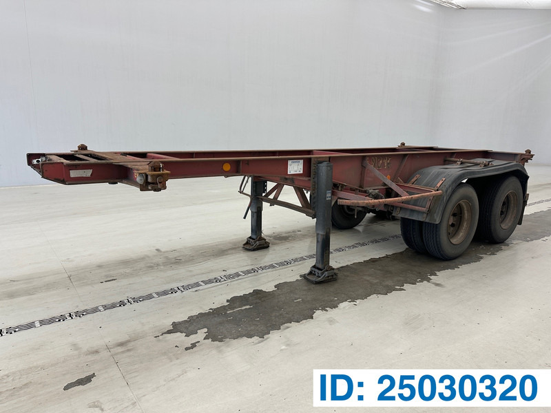 Van Hool Skelet 20 ft - Контейнеровоз/ Сменна каросерия полуремарке: снимка 1 Van Hool Skelet 20 ft - Контейнеровоз/ Сменна каросерия полуремарке: снимка 1