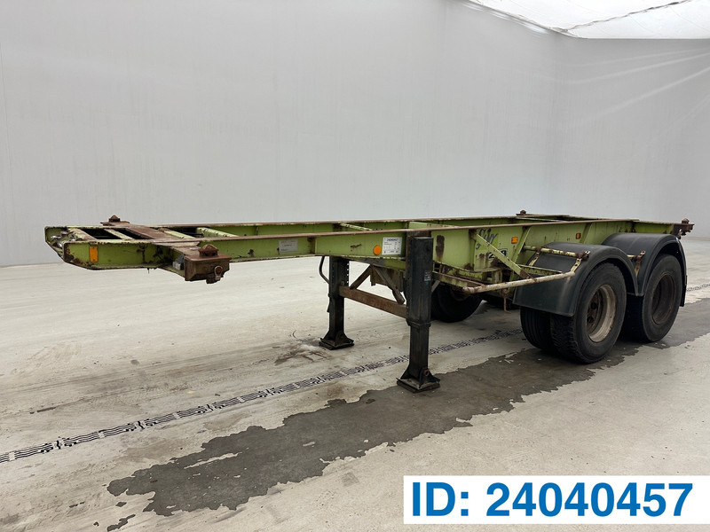 Van Hool Skelet 20 ft* - Контейнеровоз/ Сменна каросерия полуремарке: снимка 1 Van Hool Skelet 20 ft* - Контейнеровоз/ Сменна каросерия полуремарке: снимка 1
