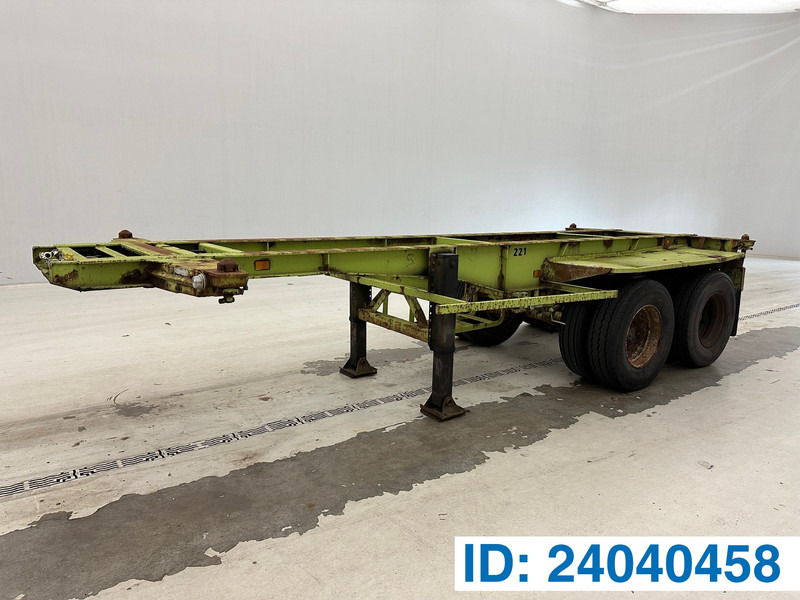Van Hool Skelet 20 ft* - Контейнеровоз/ Сменна каросерия полуремарке: снимка 1 Van Hool Skelet 20 ft* - Контейнеровоз/ Сменна каросерия полуремарке: снимка 1