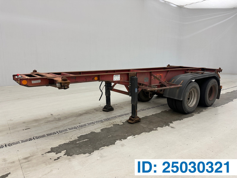 Van Hool Skelet 20 ft - Контейнеровоз/ Сменна каросерия полуремарке: снимка 1 Van Hool Skelet 20 ft - Контейнеровоз/ Сменна каросерия полуремарке: снимка 1