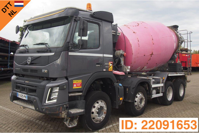 Volvo FMX 410 - 8x4 - Бетоновоз: снимка 1 Volvo FMX 410 - 8x4 - Бетоновоз: снимка 1