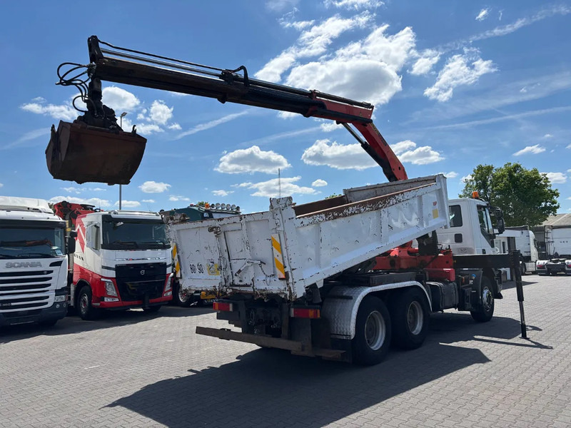 Iveco Trakker 410 6X4 Manual Gearbox 2 Way Tipper + Palfinger PK15500 - Самосвал камион, Камион с кран: снимка 4 Iveco Trakker 410 6X4 Manual Gearbox 2 Way Tipper + Palfinger PK15500 - Самосвал камион, Камион с кран: снимка 4