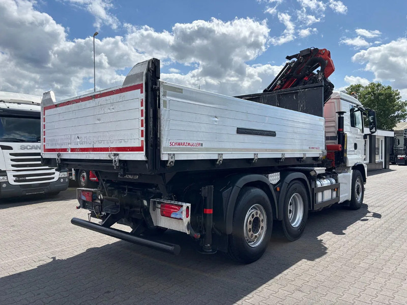 Влекач MAN TGS 28.440 6x4 Hydrodrive Euro 6 Tipper / Tractor + Palfinger 33002 Fly Jip PJ060: снимка 8