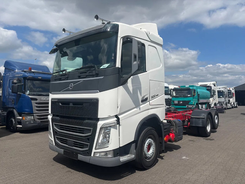 Volvo FH 500 6X2 Euro 6 - Шаси кабина: снимка 1 Volvo FH 500 6X2 Euro 6 - Шаси кабина: снимка 1