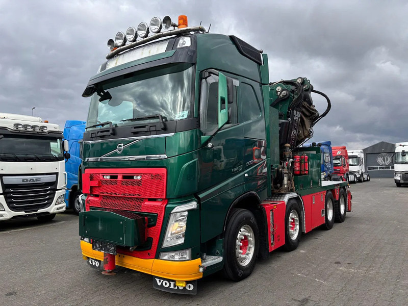 Volvo FH 500 8X4 Euro 6 Fassi 1350 + Fly jib - Камион с кран: снимка 5 Volvo FH 500 8X4 Euro 6 Fassi 1350 + Fly jib - Камион с кран: снимка 5