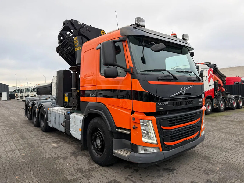 Камион с кран Volvo FM 500 8X4 Tridem Euro 6 Palfinger 42002 + Fly jib: снимка 6 Камион с кран Volvo FM 500 8X4 Tridem Euro 6 Palfinger 42002 + Fly jib: снимка 6