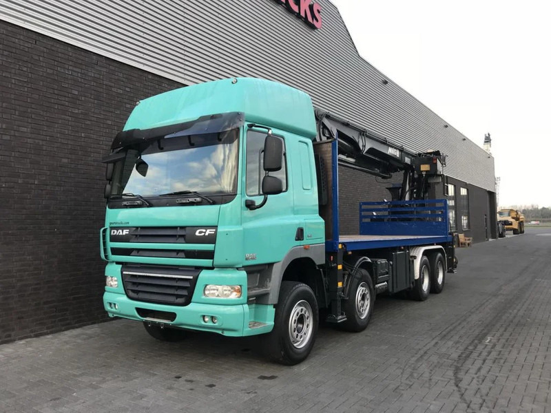 DAF CF 460 8X4 + MKG HMK 401/kran/kraan/Montagekran/ - Камион с кран: снимка 2 DAF CF 460 8X4 + MKG HMK 401/kran/kraan/Montagekran/ - Камион с кран: снимка 2