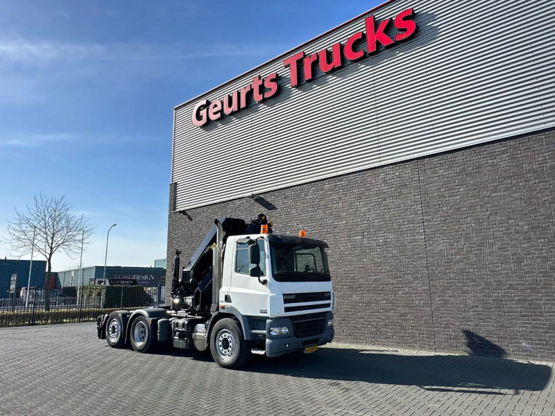 Камион с кран DAF CF 85 410 6X2 + HIAB 422EP-5 HIPRO TREKKER/SATTELZUG/TRACTOR UNIT/ CAMION: снимка 10 Камион с кран DAF CF 85 410 6X2 + HIAB 422EP-5 HIPRO TREKKER/SATTELZUG/TRACTOR UNIT/ CAMION: снимка 10