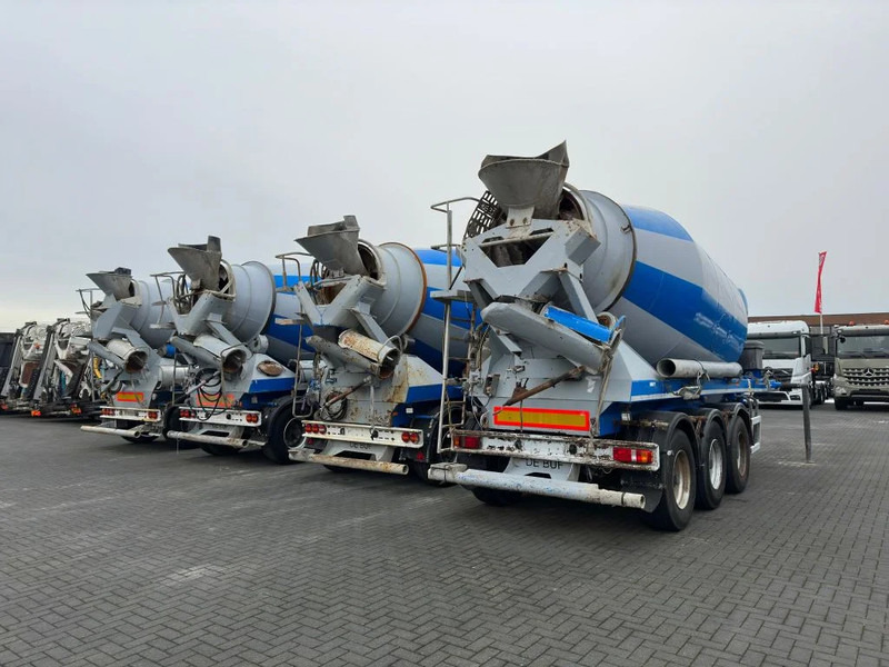 Полуремарке бетон миксер De Buf 2-ASSIGE 10M3 CONCRETE MIXER/MISCHER/MIXER: снимка 20