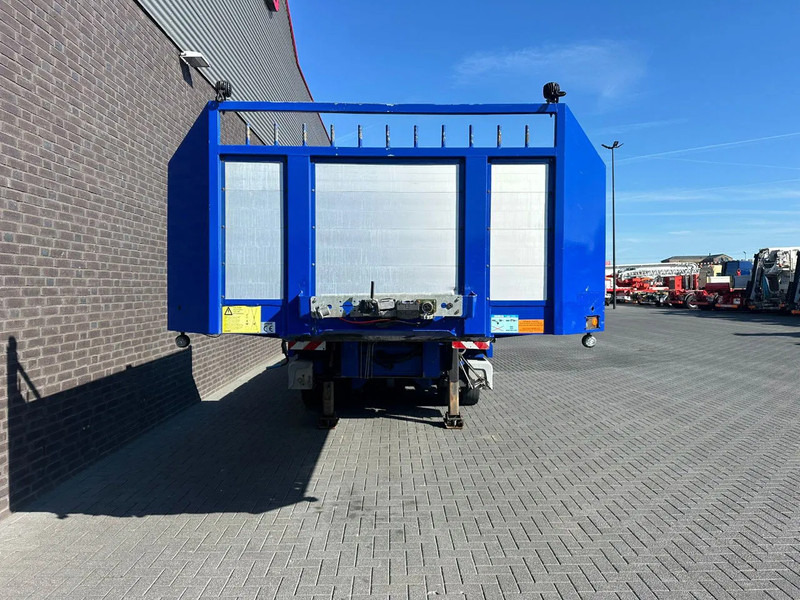 Emtech NNR48 3 ASSER HYDRAULISCHE GESTUURDE KORTE UITSCHUIFBARE SEMI-DIEPLADER / TIEFLADER / LOWLOADER - Нискорамна площадка полуремарке: снимка 4 Emtech NNR48 3 ASSER HYDRAULISCHE GESTUURDE KORTE UITSCHUIFBARE SEMI-DIEPLADER / TIEFLADER / LOWLOADER - Нискорамна площадка полуремарке: снимка 4