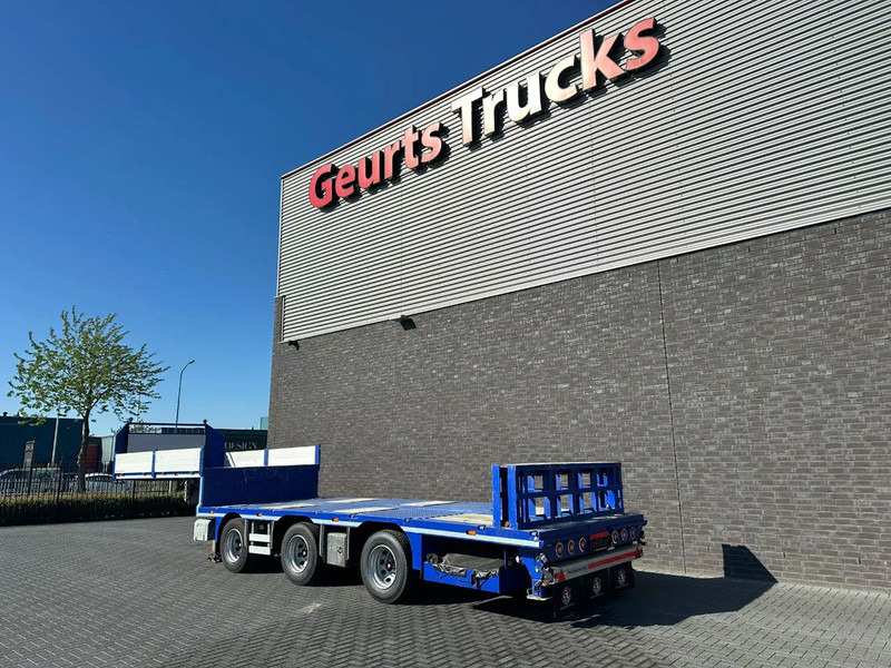 Emtech NNR48 3 ASSER HYDRAULISCHE GESTUURDE KORTE UITSCHUIFBARE SEMI-DIEPLADER / TIEFLADER / LOWLOADER - Нискорамна площадка полуремарке: снимка 3 Emtech NNR48 3 ASSER HYDRAULISCHE GESTUURDE KORTE UITSCHUIFBARE SEMI-DIEPLADER / TIEFLADER / LOWLOADER - Нискорамна площадка полуремарке: снимка 3