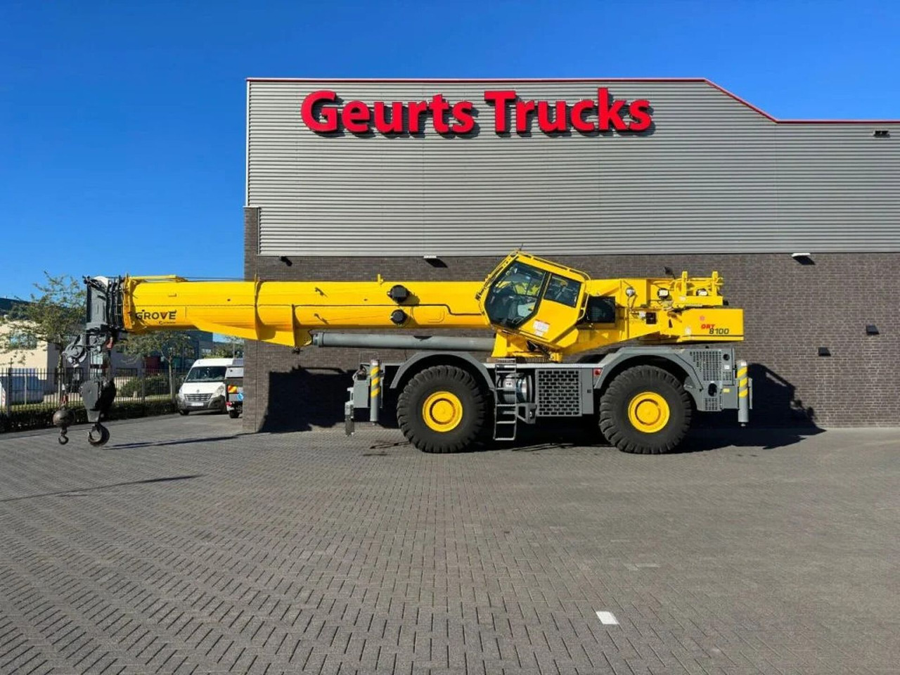 Grove GRT8100 ROUGH TERRAIN CRANE - Кулокран: снимка 4 Grove GRT8100 ROUGH TERRAIN CRANE - Кулокран: снимка 4
