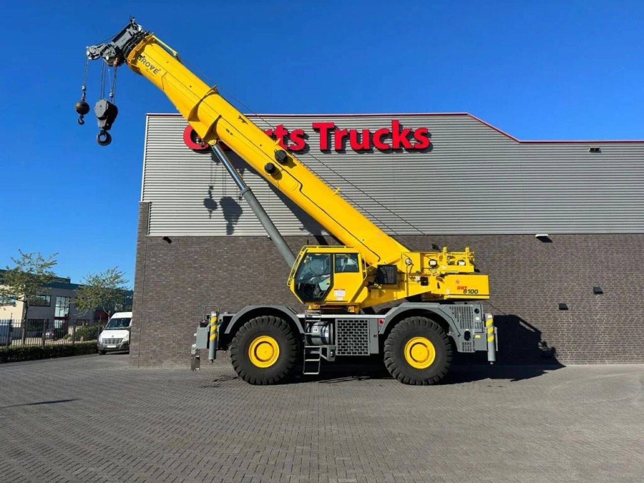 Grove GRT8100 ROUGH TERRAIN CRANE - Кулокран: снимка 1 Grove GRT8100 ROUGH TERRAIN CRANE - Кулокран: снимка 1