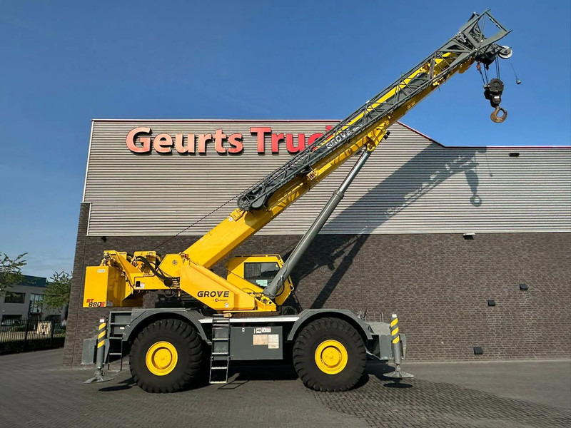Grove RT880E ROUGH TERRAIN CRANE + JIB + 2 x WINCH - Кран за пресечени терени: снимка 5 Grove RT880E ROUGH TERRAIN CRANE + JIB + 2 x WINCH - Кран за пресечени терени: снимка 5
