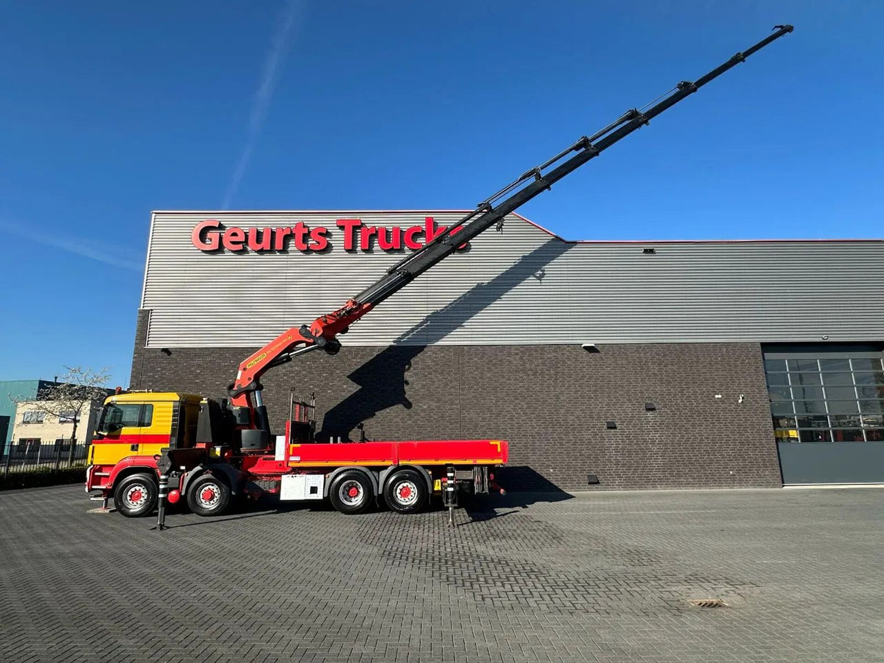 MAN 35.480 8X4H-6 BL MET PALFINGER PK92002-SH H KRAA - Камион с кран: снимка 5 MAN 35.480 8X4H-6 BL MET PALFINGER PK92002-SH H KRAA - Камион с кран: снимка 5