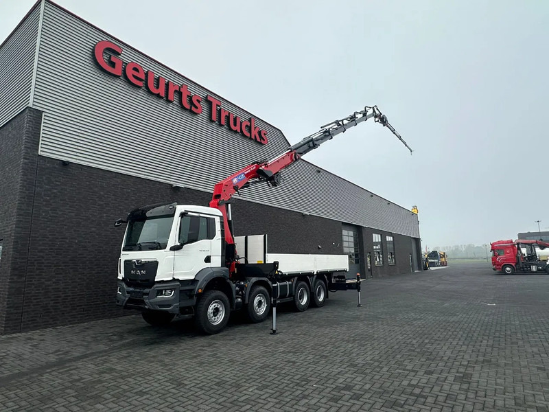 MAN TGS 35.470 8X4 HMF 4020-K6 + FJ 600 K4 KRAAN/KRAN/CRANE/GRUA - Камион с кран: снимка 2 MAN TGS 35.470 8X4 HMF 4020-K6 + FJ 600 K4 KRAAN/KRAN/CRANE/GRUA - Камион с кран: снимка 2