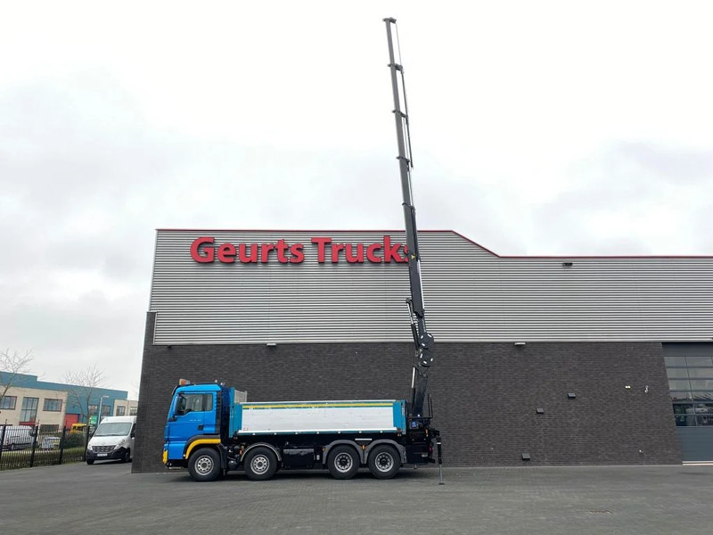 MAN TGS 35.480 8X4 KIPPER/TIPPER + HMF 2620-K5 KRAAN/KRAN/CRANE/GRUA - Самосвал камион, Камион с кран: снимка 3 MAN TGS 35.480 8X4 KIPPER/TIPPER + HMF 2620-K5 KRAAN/KRAN/CRANE/GRUA - Самосвал камион, Камион с кран: снимка 3