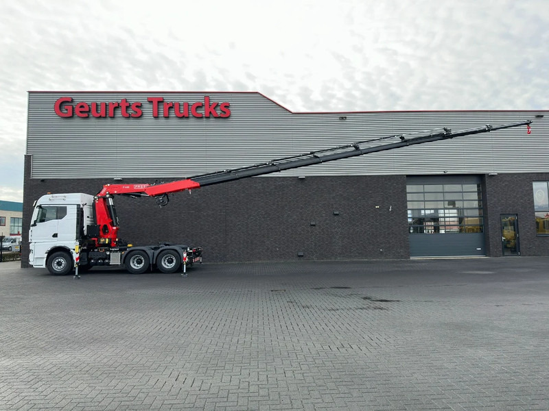 MAN TGX 33.520 6X4 TREKKER-BAKWAGEN COMBI + FASSI F485RA.2.28 KRAAN/KRAN/CRANE/GRUA/NEW - Камион с кран: снимка 4 MAN TGX 33.520 6X4 TREKKER-BAKWAGEN COMBI + FASSI F485RA.2.28 KRAAN/KRAN/CRANE/GRUA/NEW - Камион с кран: снимка 4