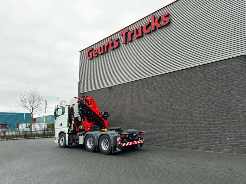 Камион с кран MAN TGX 33.520 6X4 TREKKER-BAKWAGEN COMBI + FASSI F485RA.2.28 KRAAN/KRAN/CRANE/GRUA/NEW: снимка 9